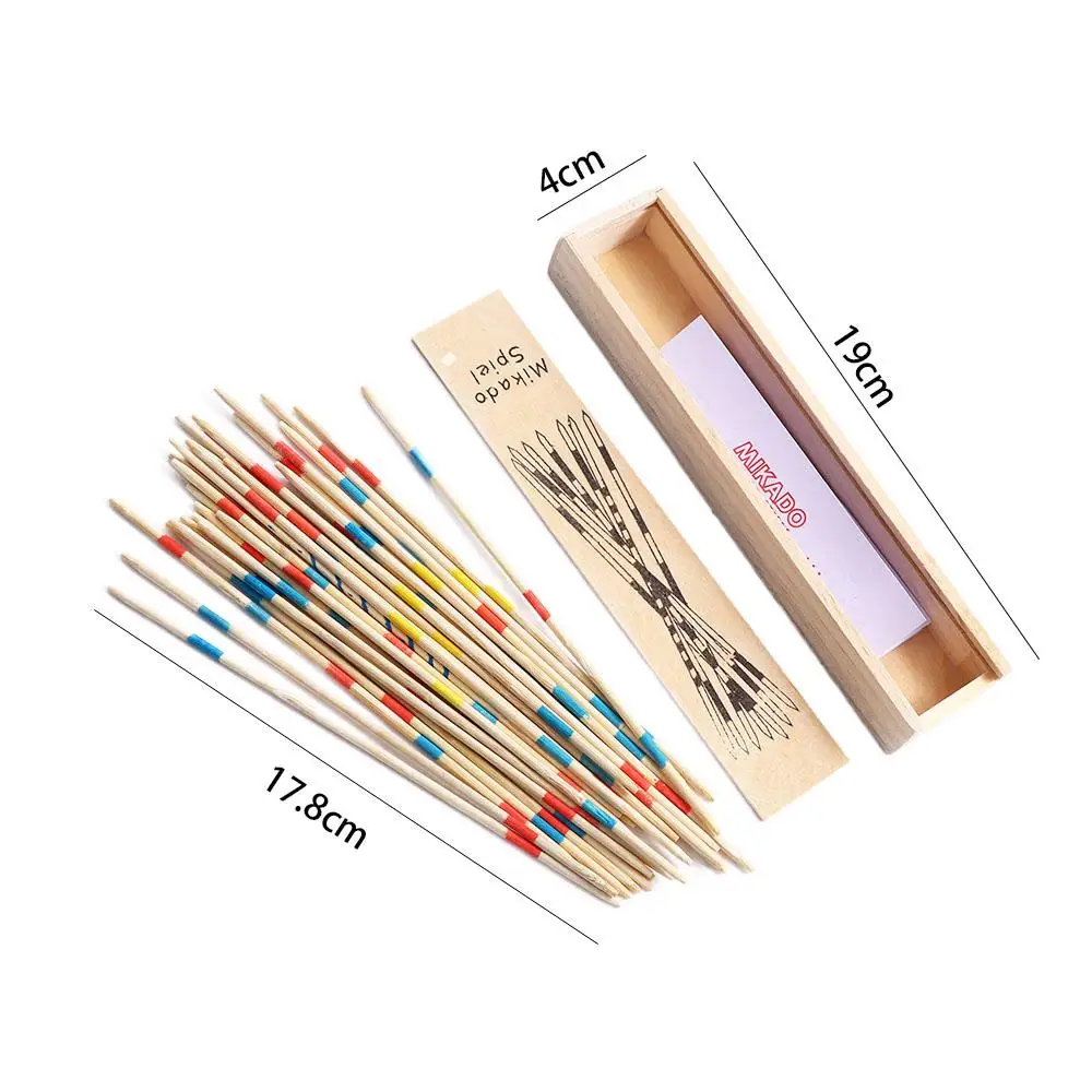 Bâtons de ramassage en bois, jeu multijoueur, jouets mathématiques