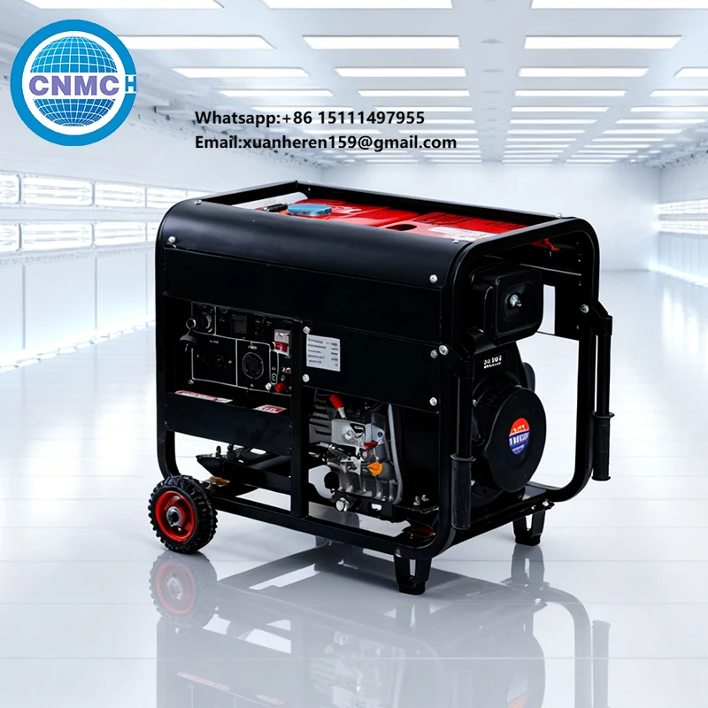 3kW 5kW 6kVA 7.5kVA 10kW Diesel Generator Set Portable Open Frame Multi-Power Home Generator