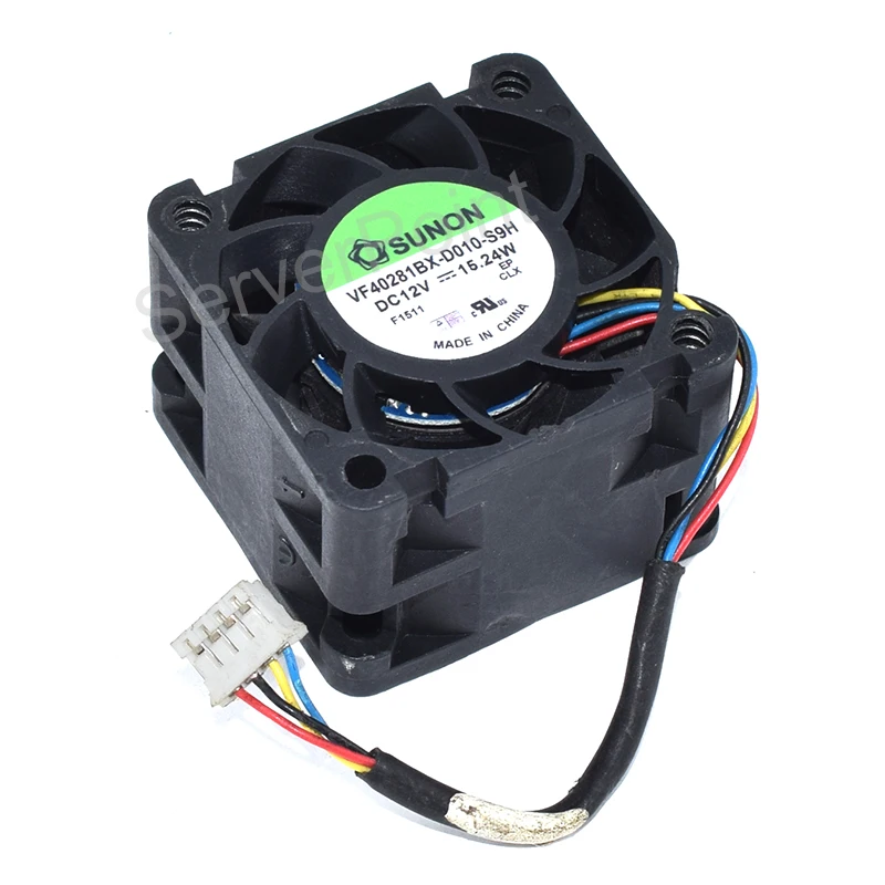 

Well Tested VF40281BX-D010-S9H DC12V 15.24W 4-Pin Square Cooling Fan