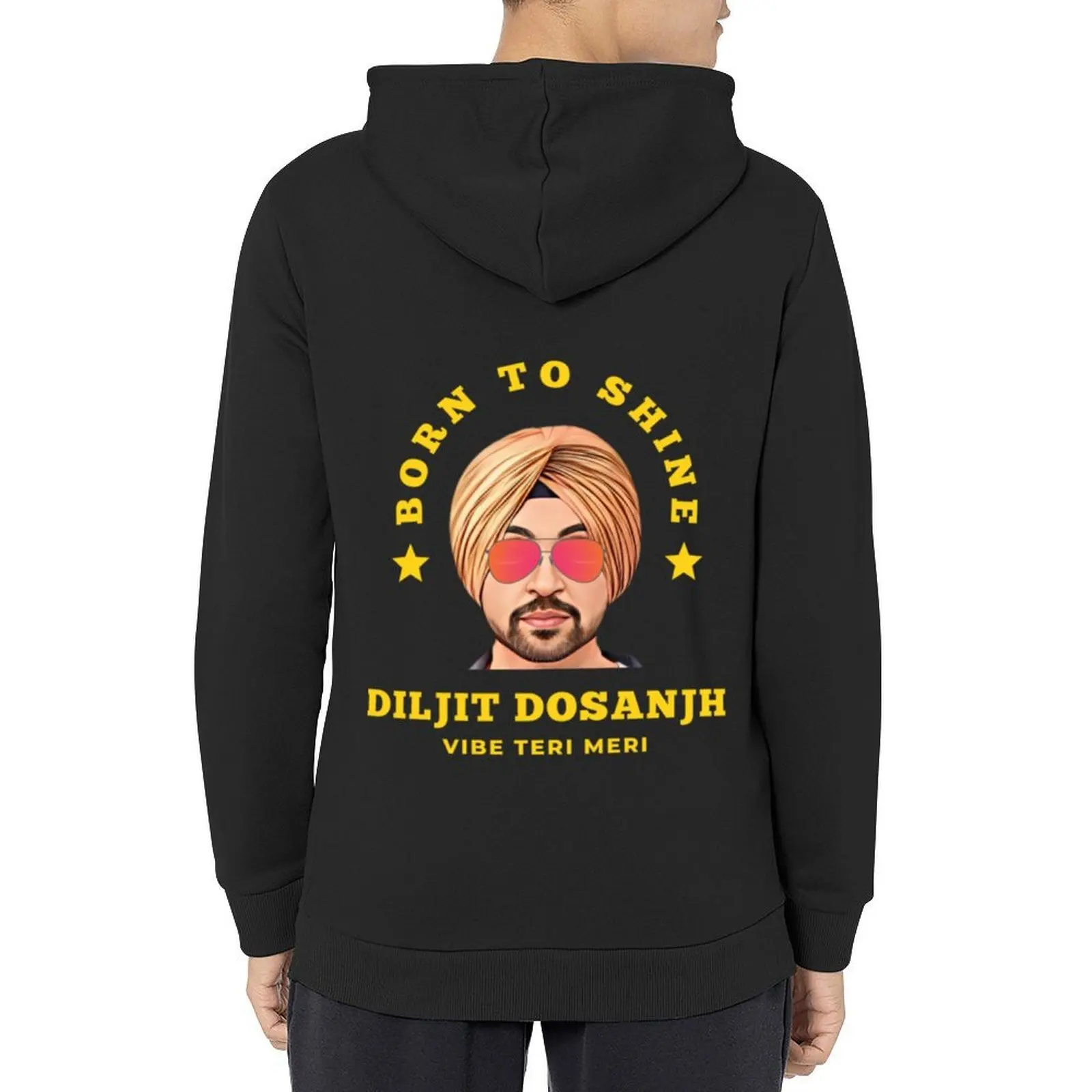 

diljit dosanjh born to shine Hoodie men's winter sweater korean clothes winter clothes korean autumn clothes tracksuits
