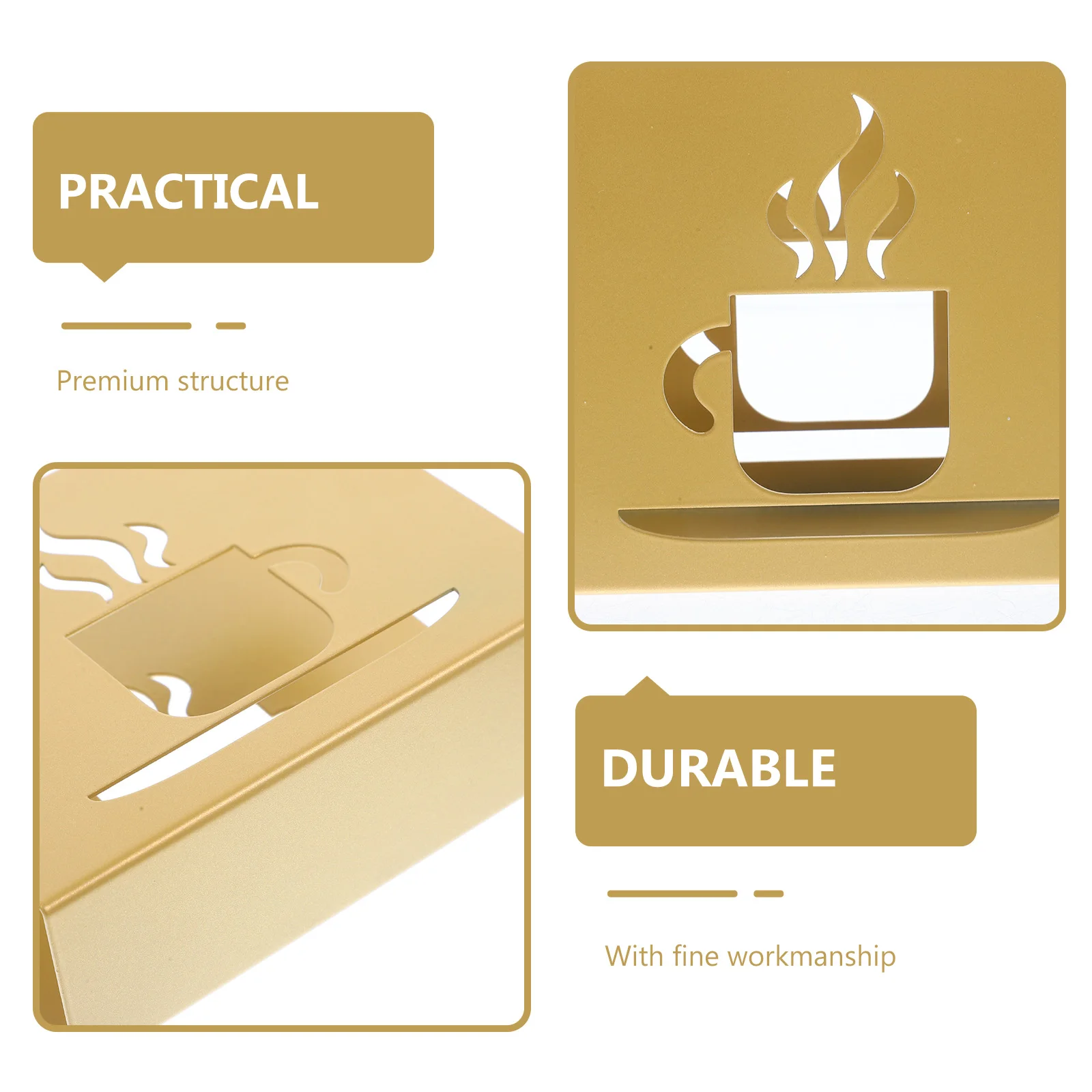 

Premium Metal Hollow Holder Stand For Home Restaurant Tissue Paper Organizer Paper Towel Holder Modern Tabletop