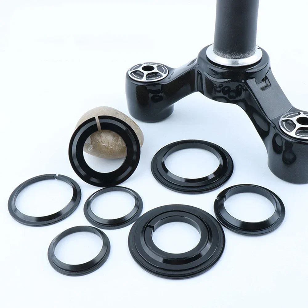 

1 шт. коническая рулевая трубка, преобразование 1 1/8 дюйма на 1 1/2 дюйма, коронное кольцо, переходник вилки, ремонтное нижнее кольцо на устойчивый велосипедный спа