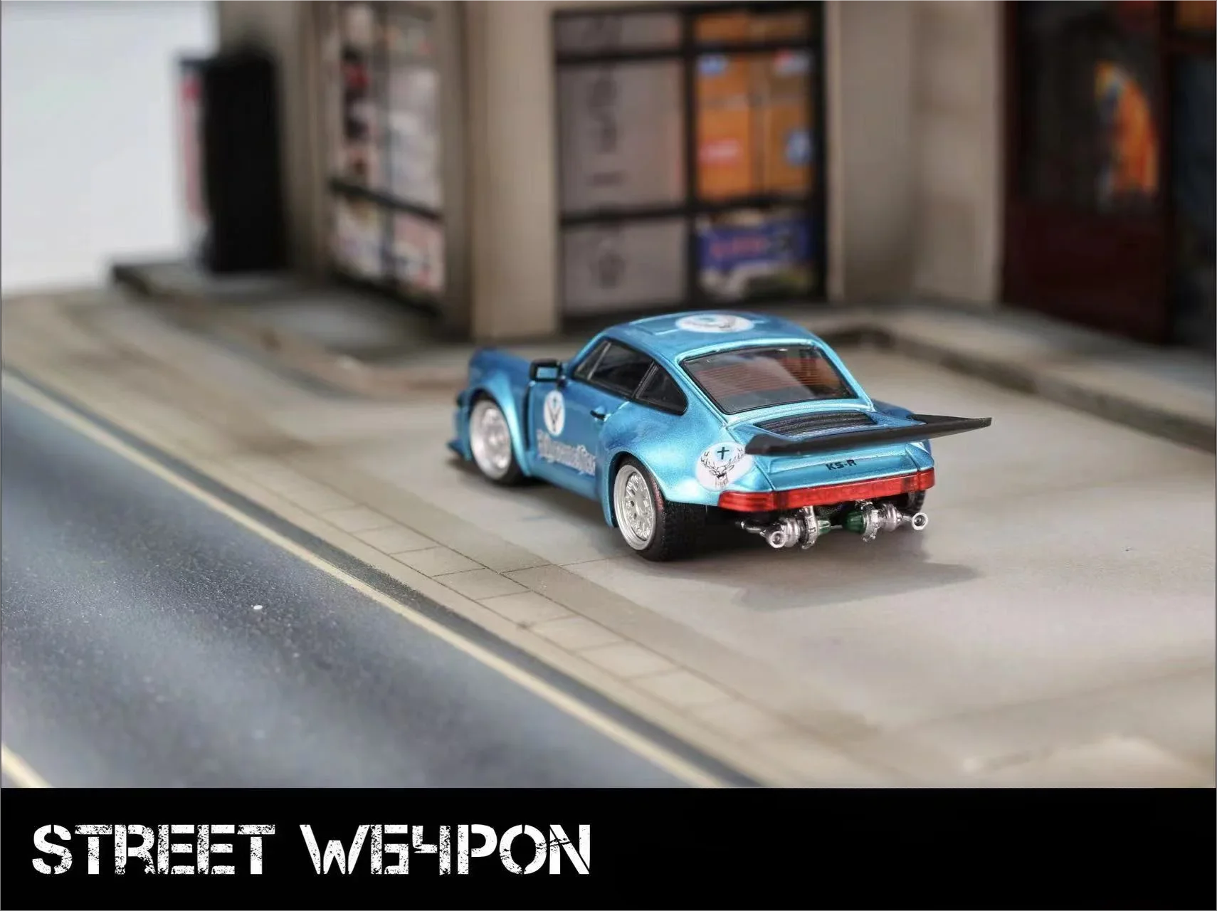 SW 1:64 KS-R ice blue Diecast Model Car