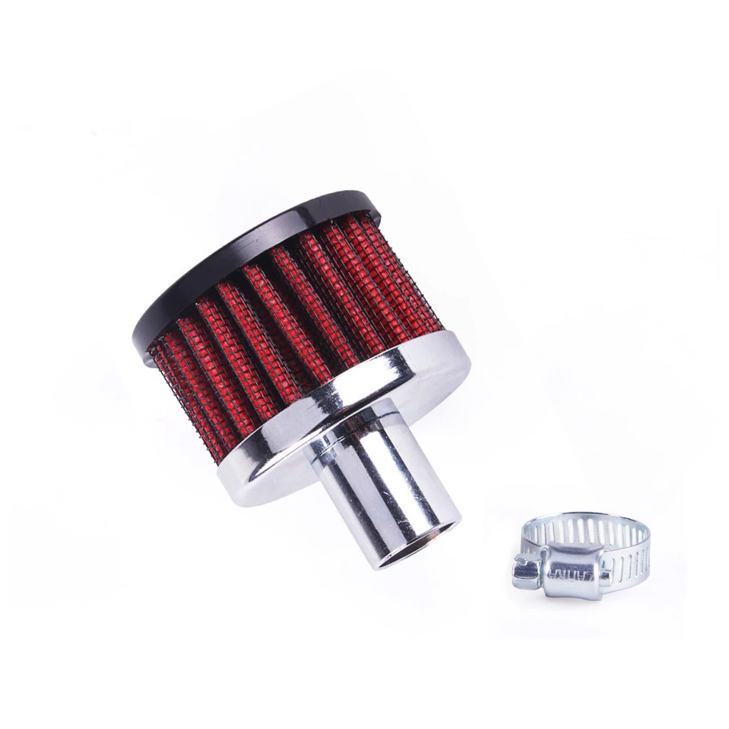 Universal Car Air Filter for Motorcycle Cold Air Intake High Flow Crankcase Vent Cover Mini Breather Filters Automobiles Filters