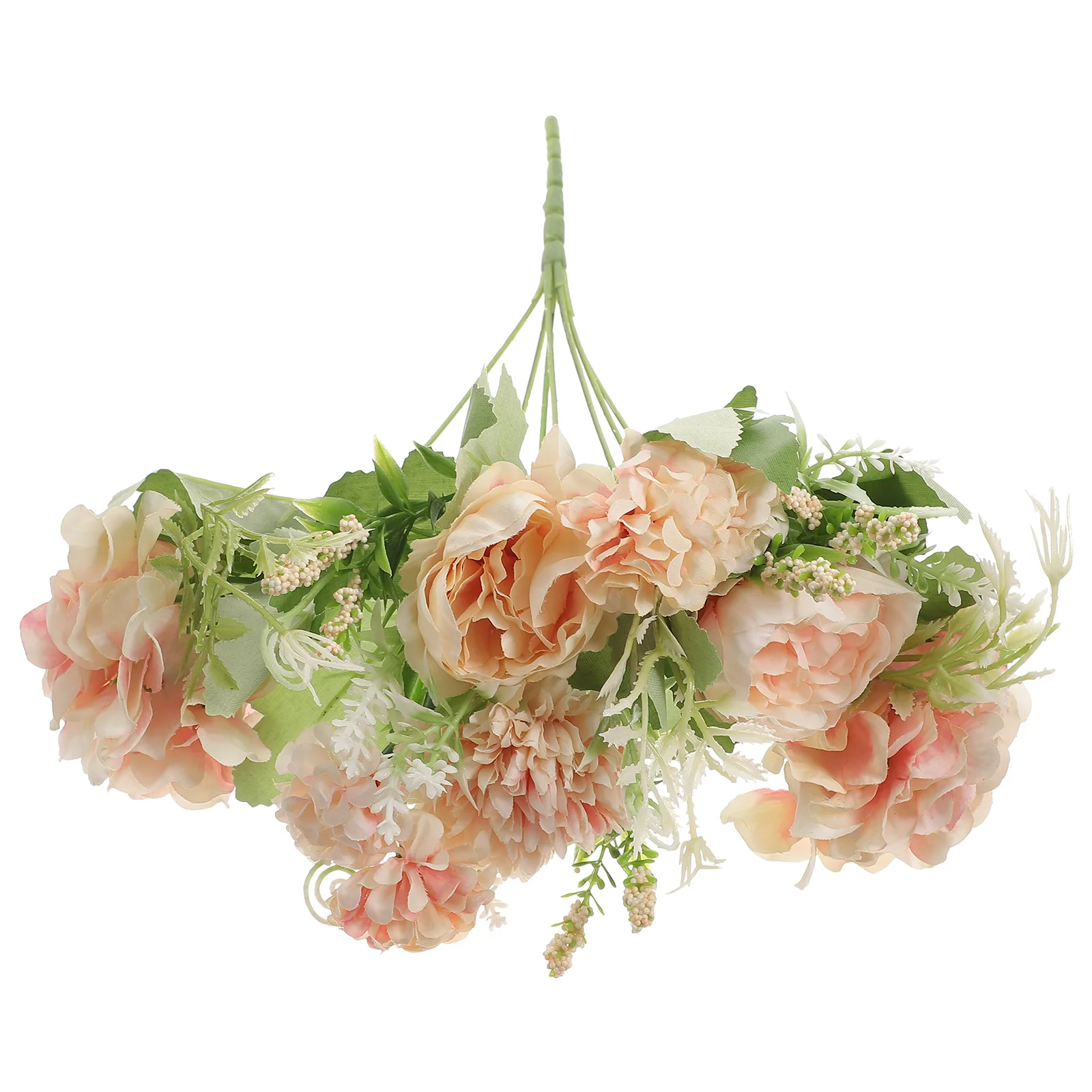 

Fake Flowers for Vase Realistic Peony Arrangement Decorative Indoor Outdoor Space Sweet Fresh Atmosphere Kitchen Living Room