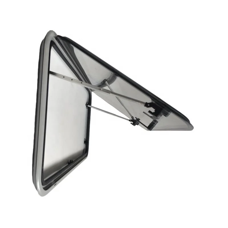 Push Out Rv Window 1100X600mm Aluminum Alloy Frame And Double Glazed Acrylic Glass For Rv Camper Trailer Campers