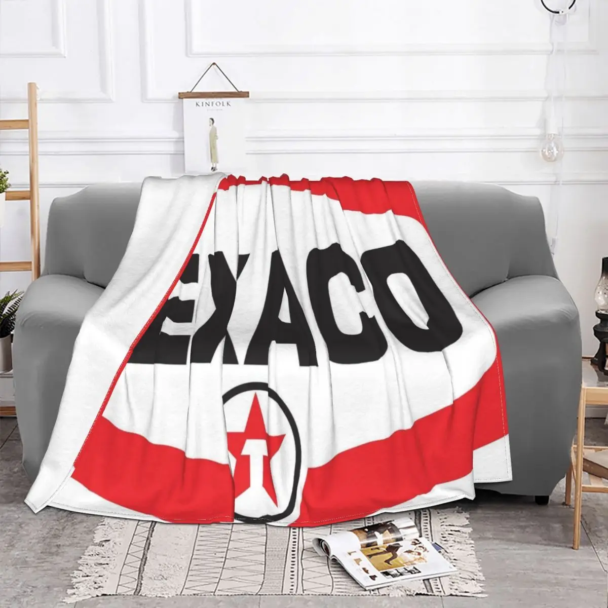 Texaco 2510 Quilt Couple Blankets Home And Decoration Throw Blanket