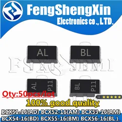 50 Stuks BCX56-16 Sot-89 Bcx56 BCX51-16 BCX52-16 BCX53-16 BCX54-16 BCX55-16 Sot89 Transistor