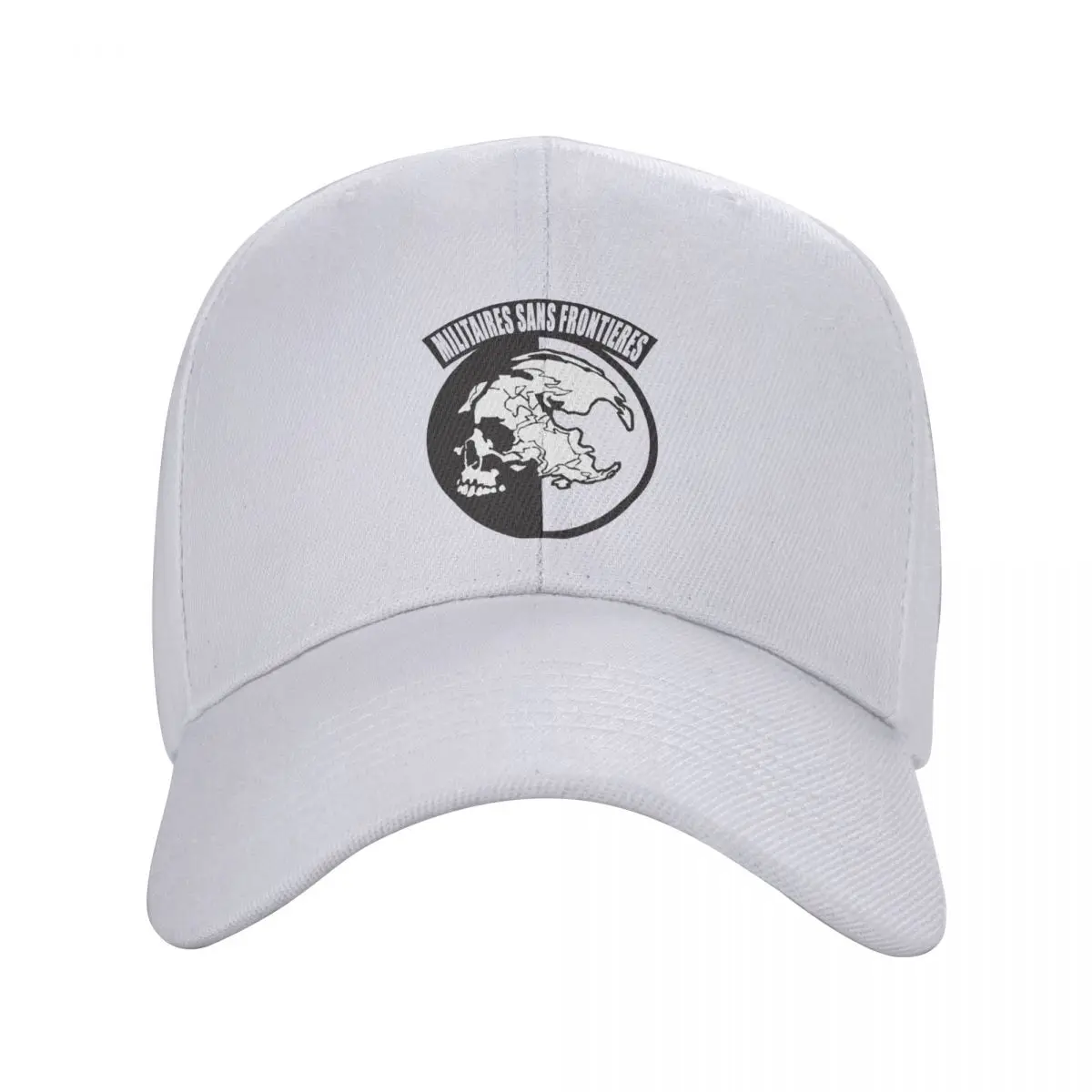 

MSF Military Without Borders Cap Adult Casual Metal Gear Solid MGS Sun Hat Racing Cap Adjustable Snapback Caps Baseball Caps