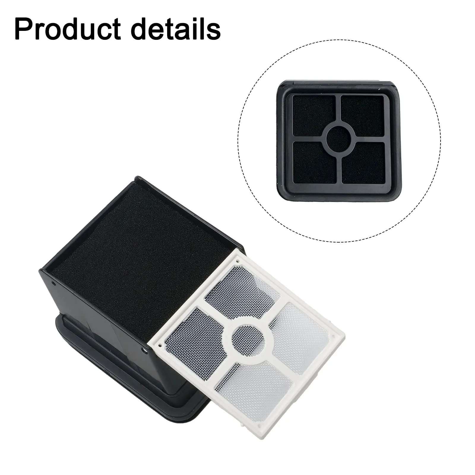 يضمن مرشح الغبار البديل الممتاز للممسحة اللاسلكية اللاسلكية W90 تشغيل فعال مع تدفق الهواء الأمثل