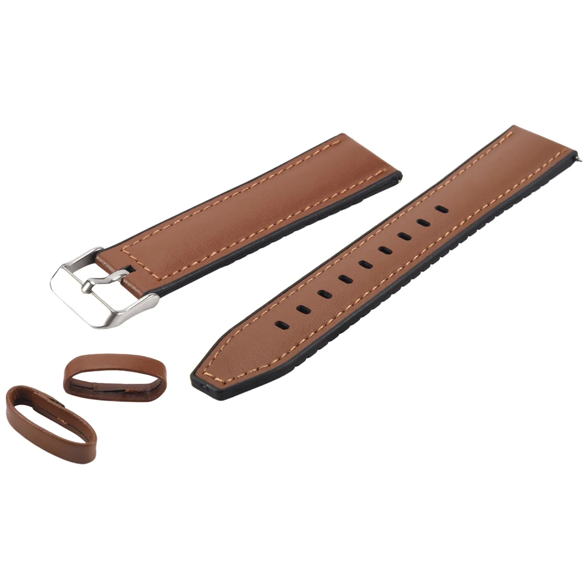 Leather Watchband Strap for Huawei Watch GT2 Pro Bracelet Band 22mm Wristband for Huawei WATCH Gt 2 Pro Brown