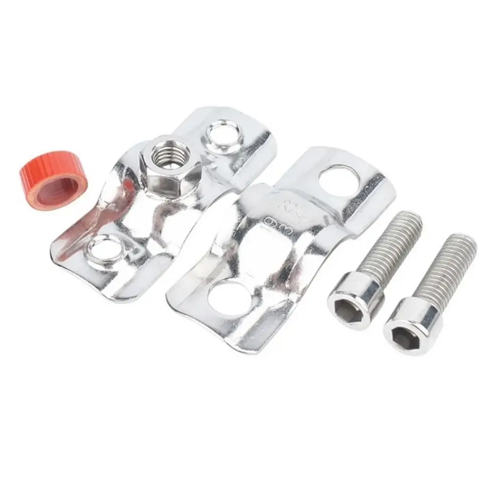1Pcs OD 8-325mm Stainless Steel Pipe Bracket M8 Nut U-Shaped Pipe Clamp Fixed Support Polished Saddle Clamp