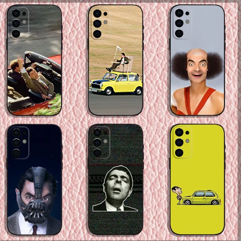 Funny Mr B-BeanS Phone Case For Samsung S24,S21,S22,S23,S30,Ultra,S20,Plus,Fe,Lite,Note,10,9,5G Black Soft Shell