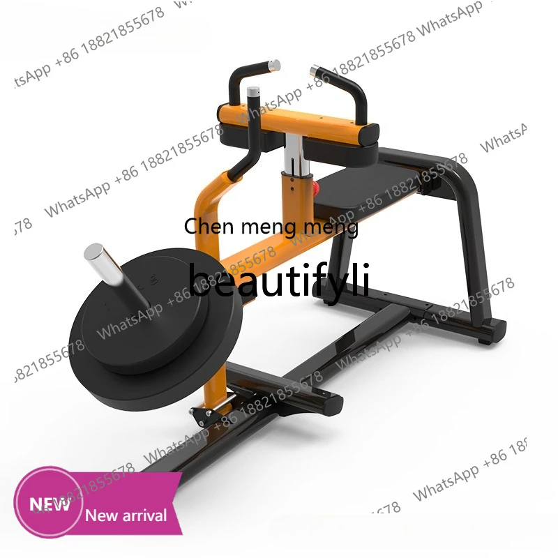 

x Indoor gym Commercial seated calf trainer, hanging piece calf exercise equipment
