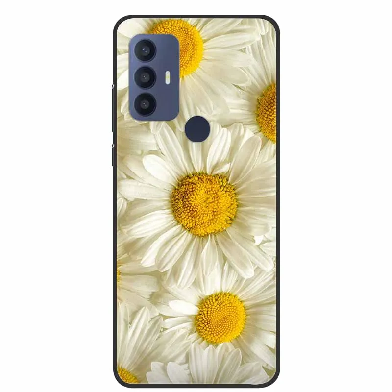 Phone Cover For TCL 30 SE Case Beautiful Silicon TPU Soft Bumper Covers for TCL 30E / 305 / 306 / 30SE Protector Shell Landscape