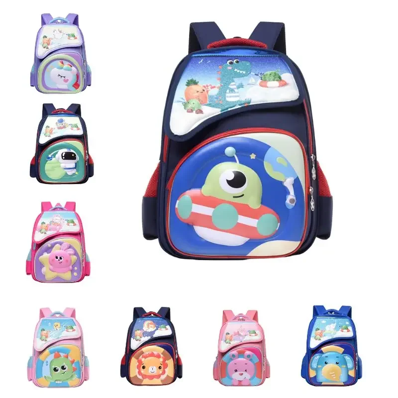 

Cartoon Boys and Girls Backpacks Durable Water Resistant Bookbags Classic Travel Backpack Preschool Children Bookbag