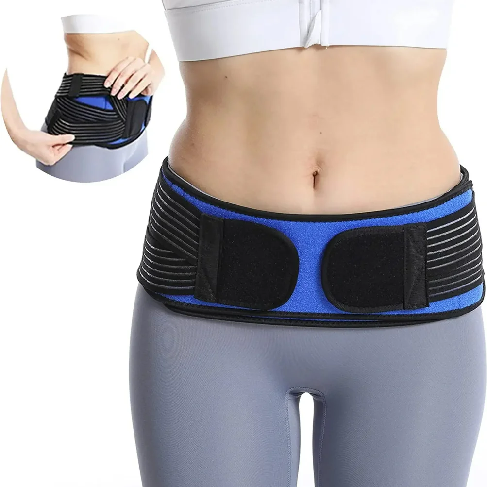 Sacroiliac Hip Belt for Men & Women  Alleviates Sciatic, Lower Back Pain, Provides SI Joint Pelvic Support Nerve Compression