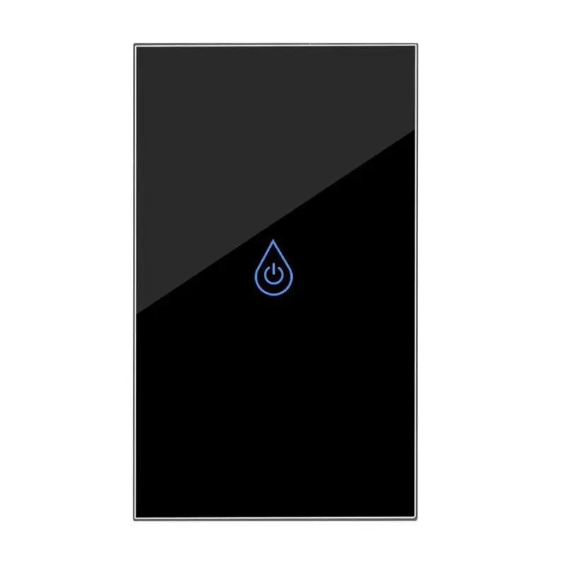 AT21-Wifi Smart Switch 20A Water Heater Switches Touch Panel Timer Voice Remote Control Work Smart Life App Control US Plug B