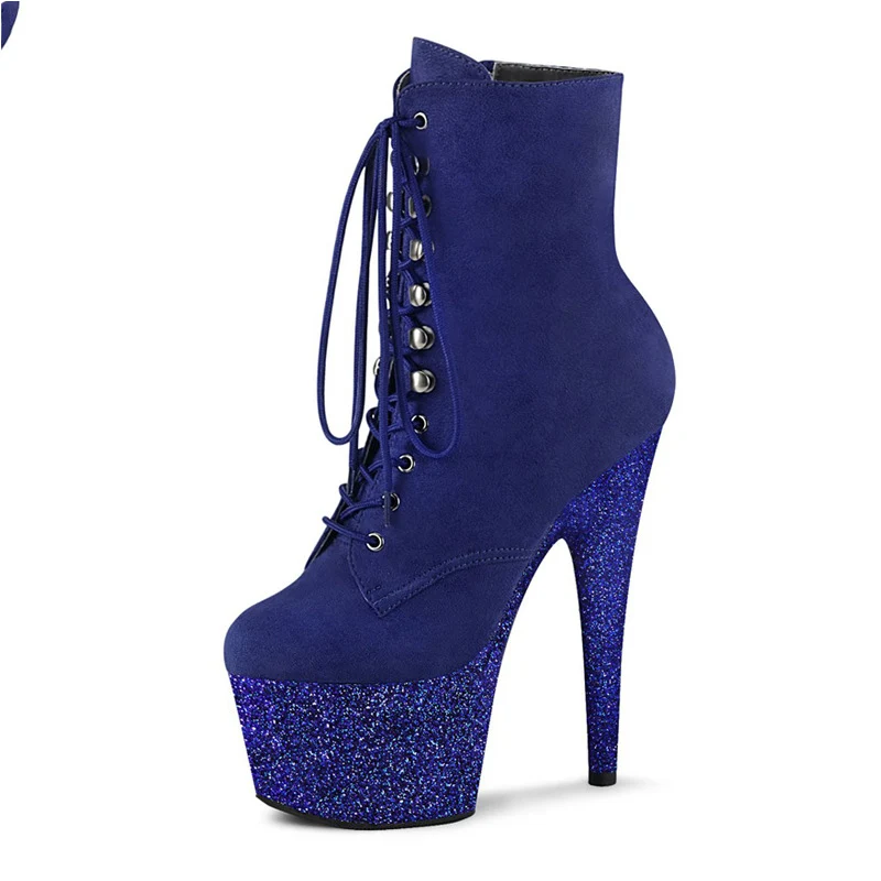 

Новые хиты продаж, бархатные короткие сапоги на высоком каблуке 17 см, сексуальная женская обувь для танцев на пилоне в Интернете, знаменитостей, высококачественная женская обувь 3B