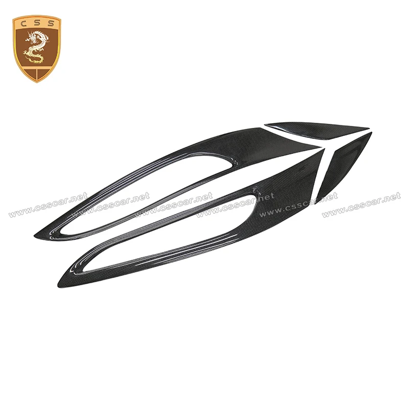 Car Tuning Body Kit For Ferrari 812 N Style Carbon Fiber Front Lip Rear Bumper Wrap Angle Tail Wing Spoiler Side Skirt Parts