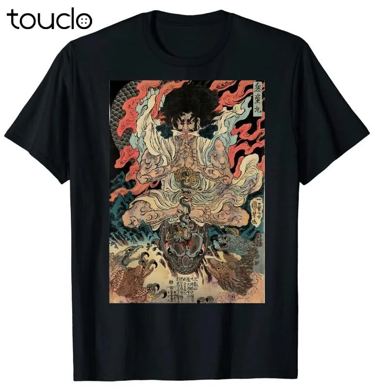 

Новые ЯПОНСКИЕ ВИНТАЖНЫЕ искусства Tengu боги, избавьтесь от зла, искусственная кожа унисекс, оригинальный подарок, креативная забавная футболка