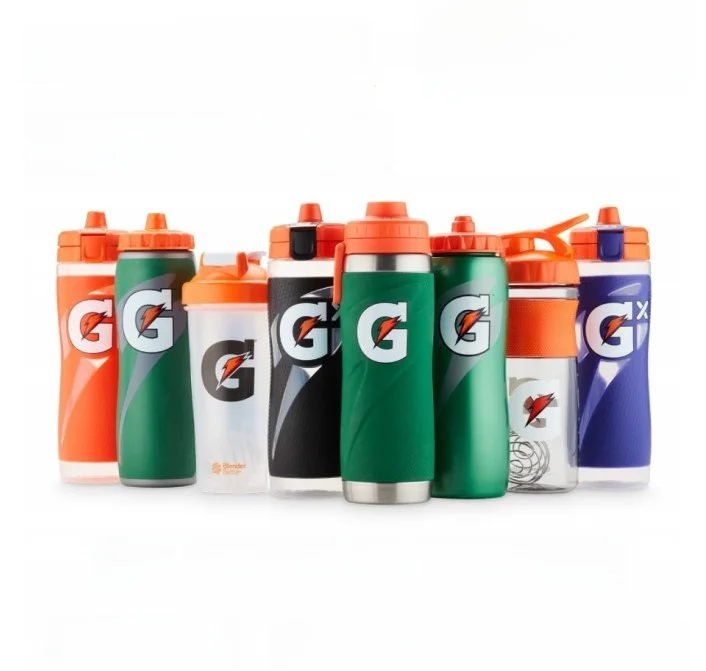 Botella de Agua Deportiva Gatorade GX, Estilo Americano, para Baloncesto, Fútbol, Ciclismo, Capacidad de 901 ml a  L, para U...
