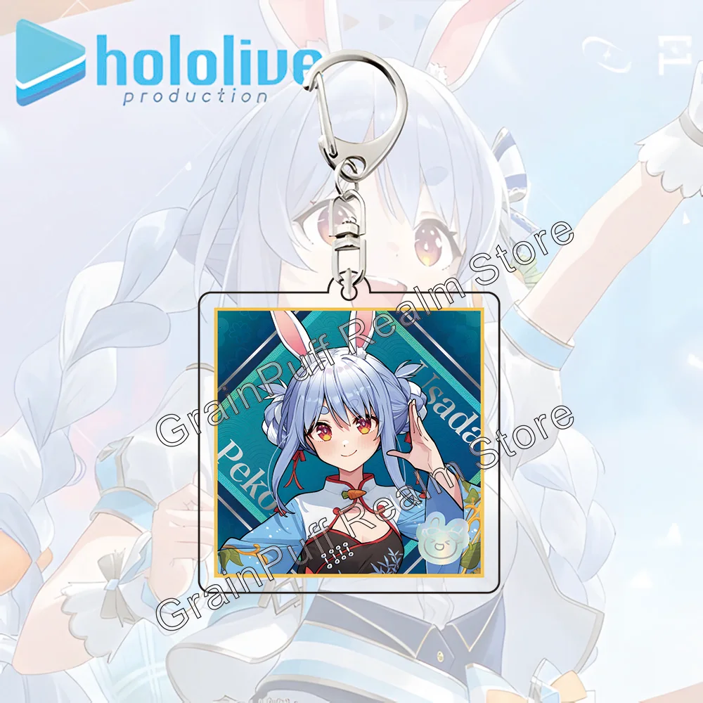 Hololive Production Usada Pekora Latest Acrylic Standee & Keychain | VTuber Figure Charm Desk Decor Collectible Official Merch. view 6
