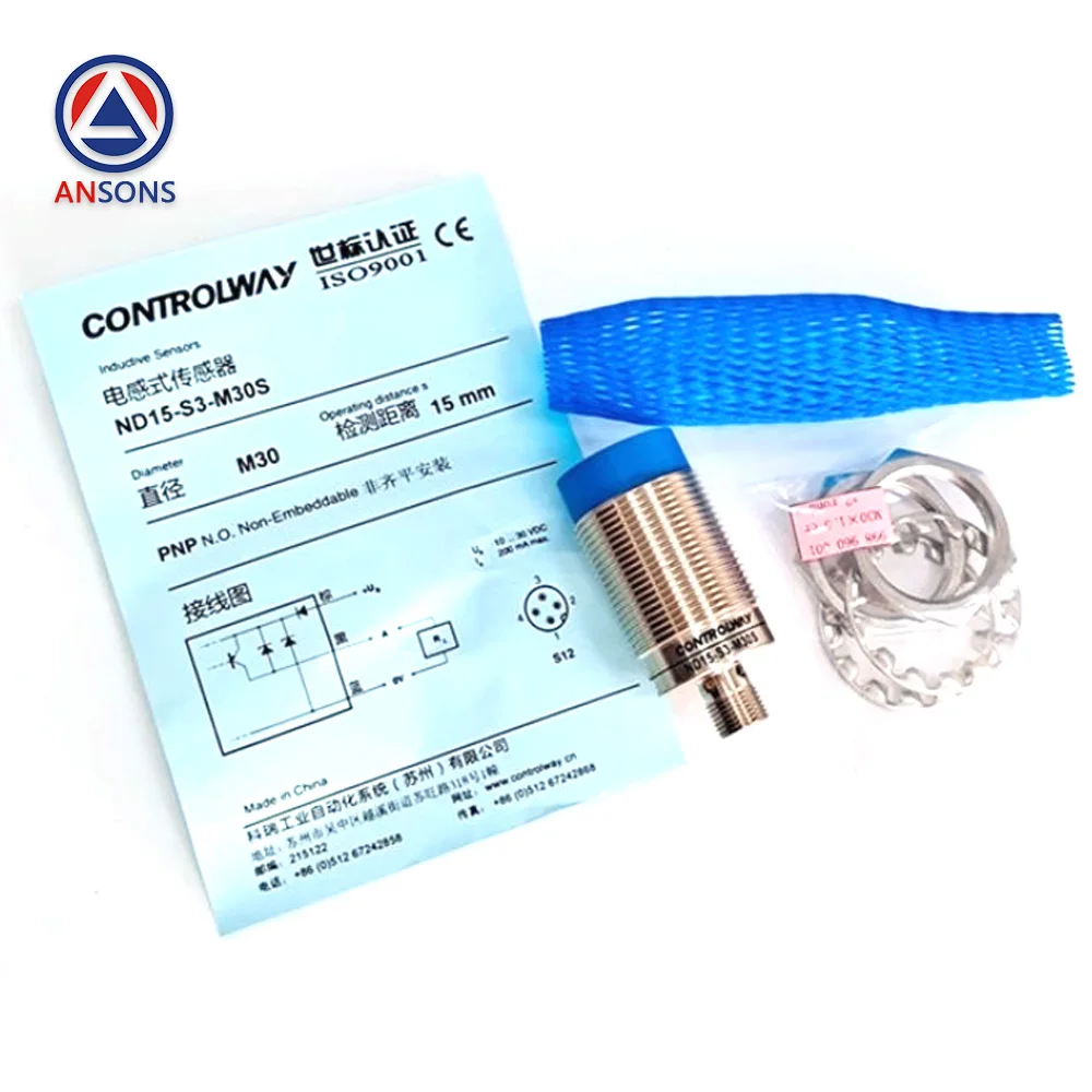 ND15-S3-M30S EDW-AS-613-M30-002 OTIS السلالم المتحركة درابزين حثي سرعة الاستشعار Ansons قطع غيار السلالم المتحركة