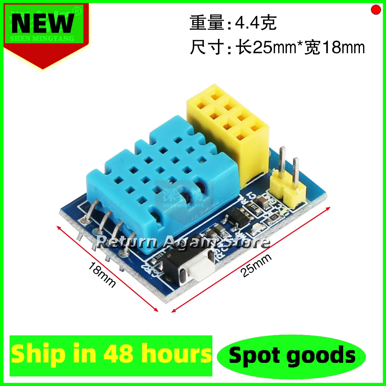 ESP8266 ESP-01 ESP-01S DHT11 perature and Humidity WiFi Node Module