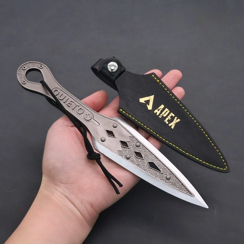 22cm/8.66in apex heróis jogo periférico espíritos malignos suffer herança caixa de presente versão arma modelos metal adereços colecionáveis meninos