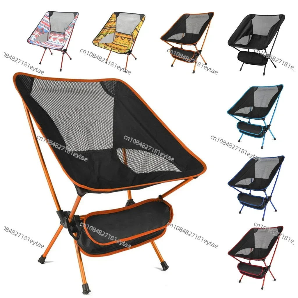 Outdoor Portable Ultralight Folding Chair High Load Hiking Camping Chairs Superhard For Travel Beach Picnic Seat Fishing Tools