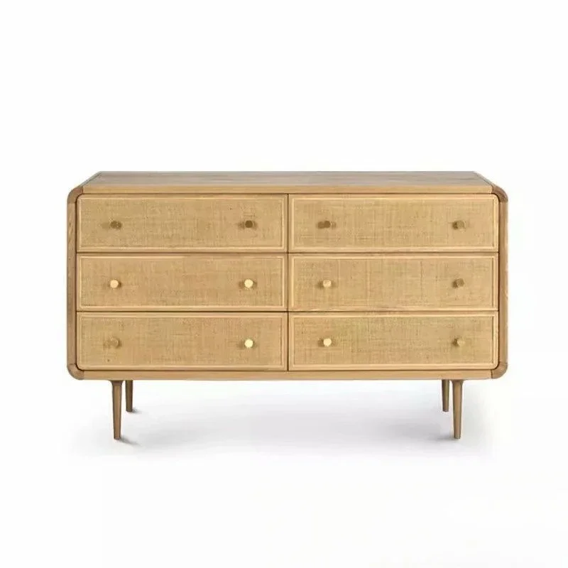 

Simple, modern and fashionable high-end ash wood solid wood 6 chest cabinet