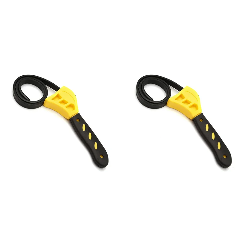 

AONEQ-2 шт. 6-дюймовый многофункциональный ременьный ключ, регулируемый масляный фильтр, открывалка для бутылок, фильтр для авторемонта, ключ двойного назначения