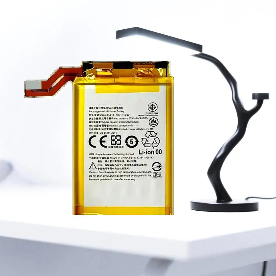 

Mobile Phone Battery BL312 Safe 2500Mah For Lenovo Legion Duel Pro L79031