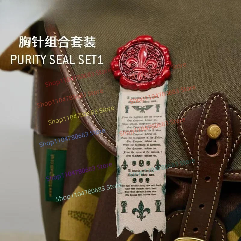 40K Purity Seal Set, Imperial Fist, Grey Knights, Adeptus Mechanicus Chapter Badge Pendants, Anime Game Character Toys & Gifts view 6