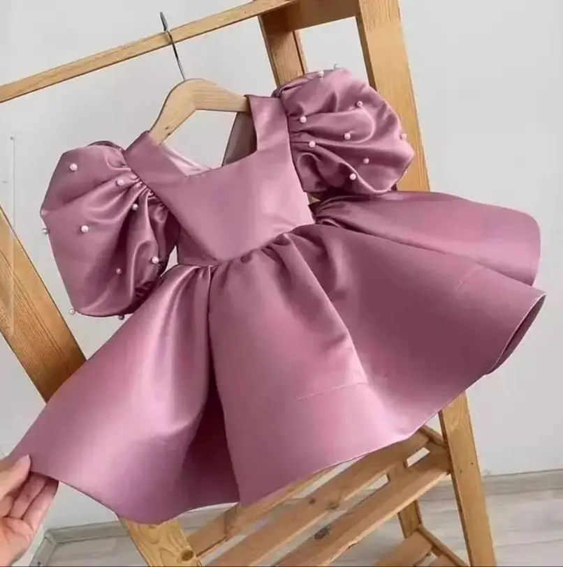 New Year Girl Birthday Party Dress Ball Gown Child Girls' Princess Dresses Kid Tutu Clothes
