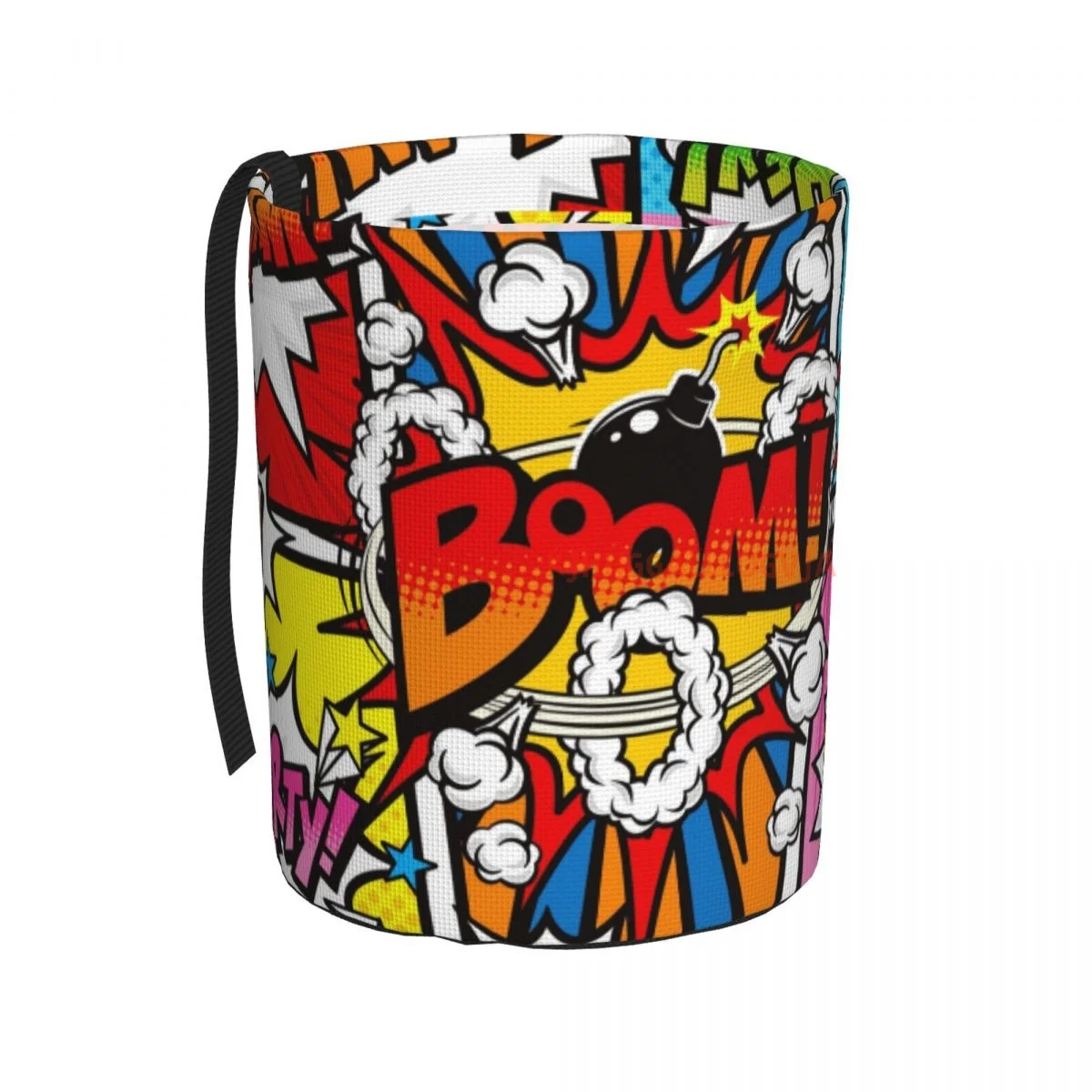 

Коллекция американских комиксов, автомобильный мусорный бак в стиле поп, мусорное ведро, мусорное ведро для кухни, кемпинга, внутренние автомобильные аксессуары для женщин