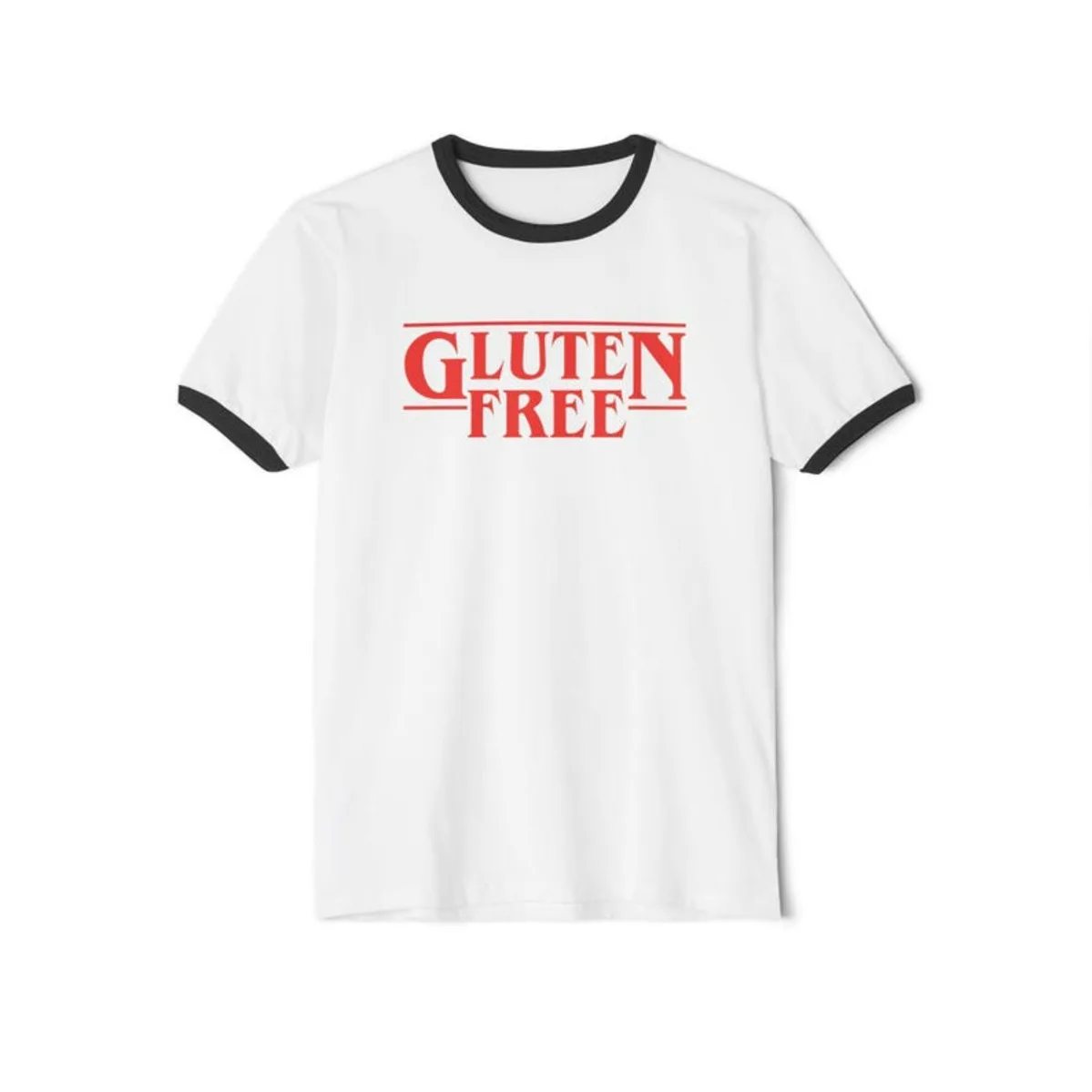 Camiseta de Algodón sin Gluten, Estilo Retro, Concienciación sobre la Celitis, Unisex, Camiseta Gráfica Vintage, Regalo