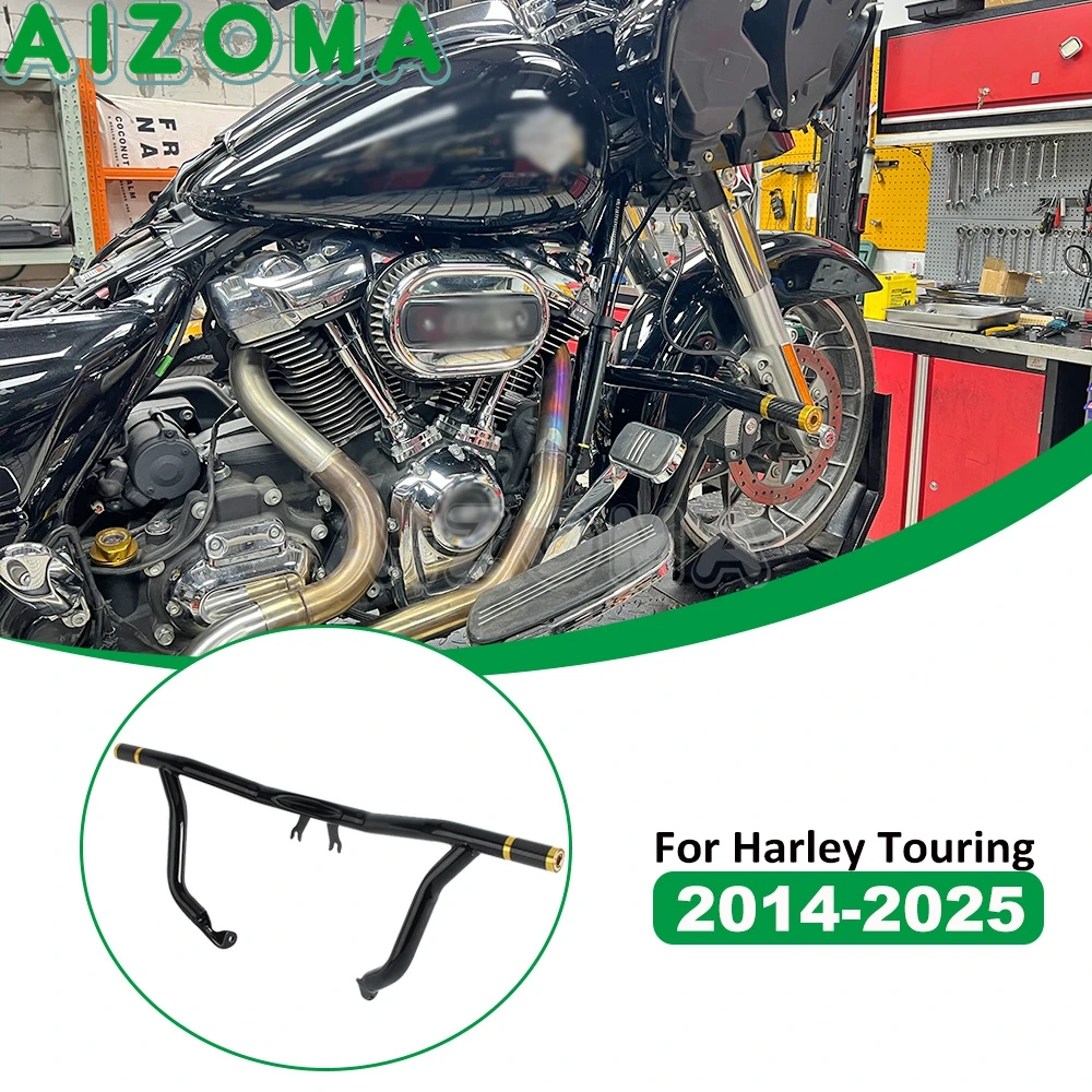 

Для Harley Touring Street Glide FLHX 117 ST FLHXST Special FLHXS Ultra FLHXU Защита дорожной дуги Защита двигателя мотоцикла