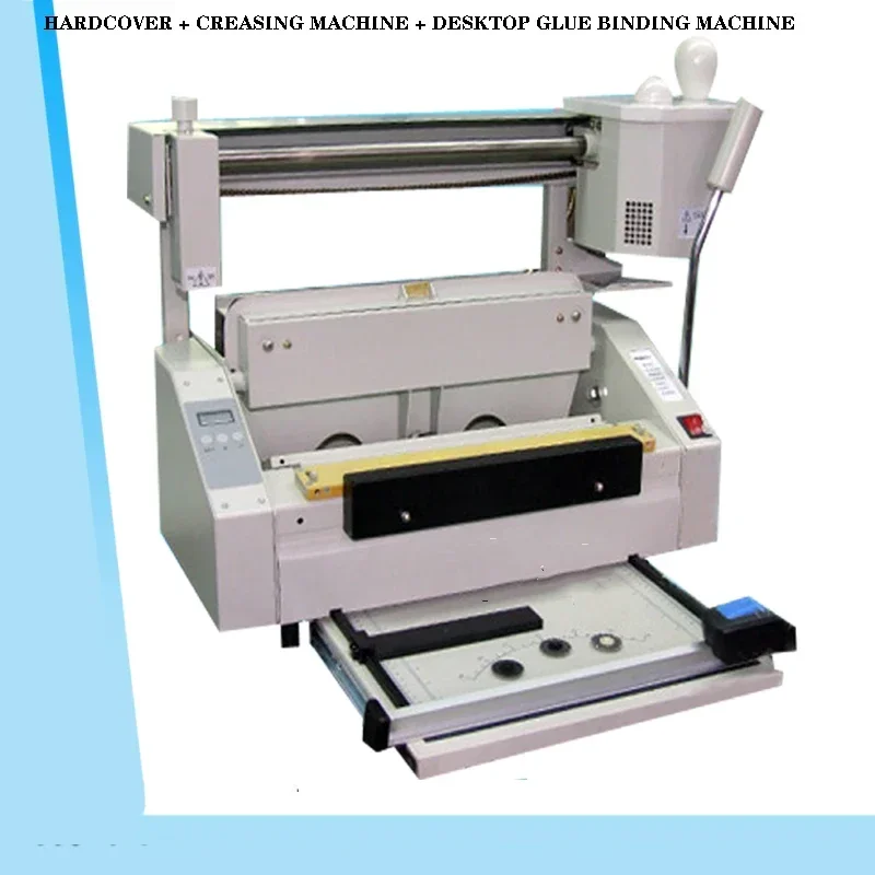 

Hot Melt Glue Binding Machine Hole Punching Machine 220V/110V High Speed Electric Binding Machine JB-5 A4 Binding Machine