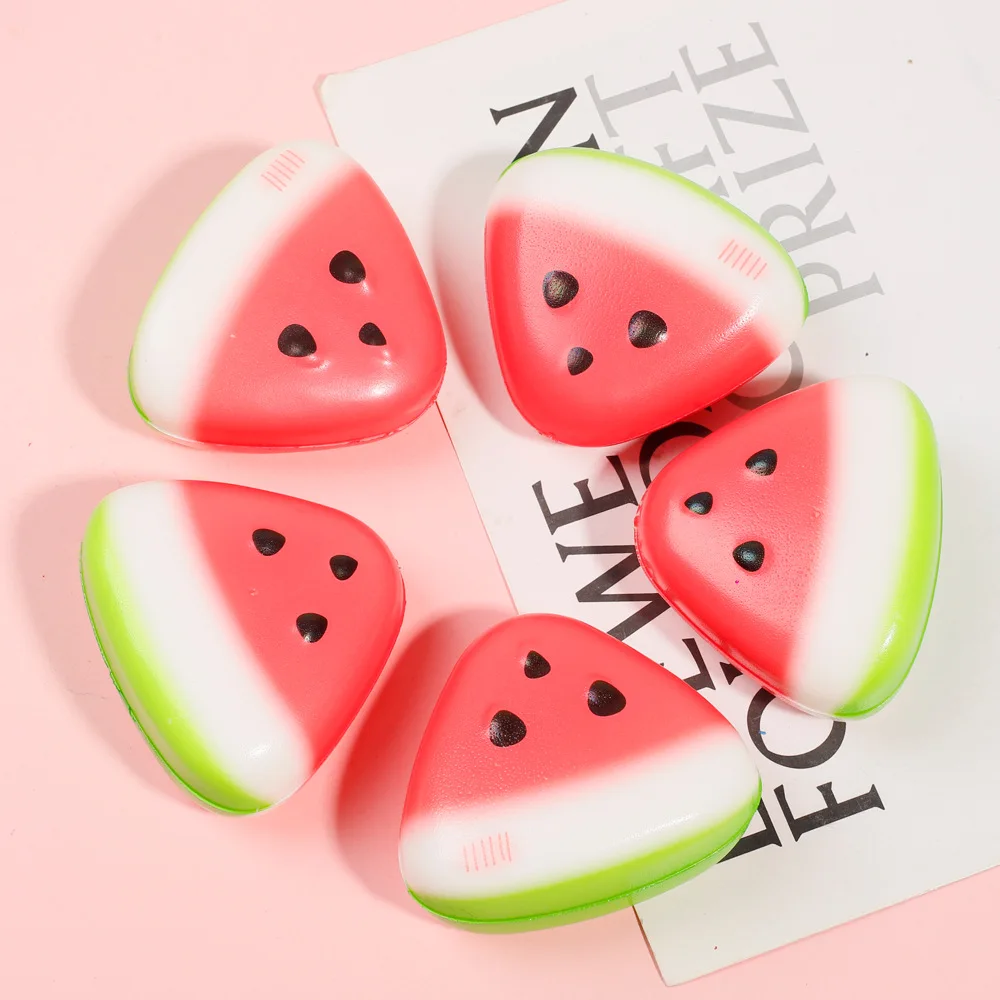 ألعاب البطيخ اسفنجي بطيئة الارتفاع لتخفيف التوتر لعبة ضغط الفاكهة للأطفال هدايا الحفلات طابا اسفنجي #2