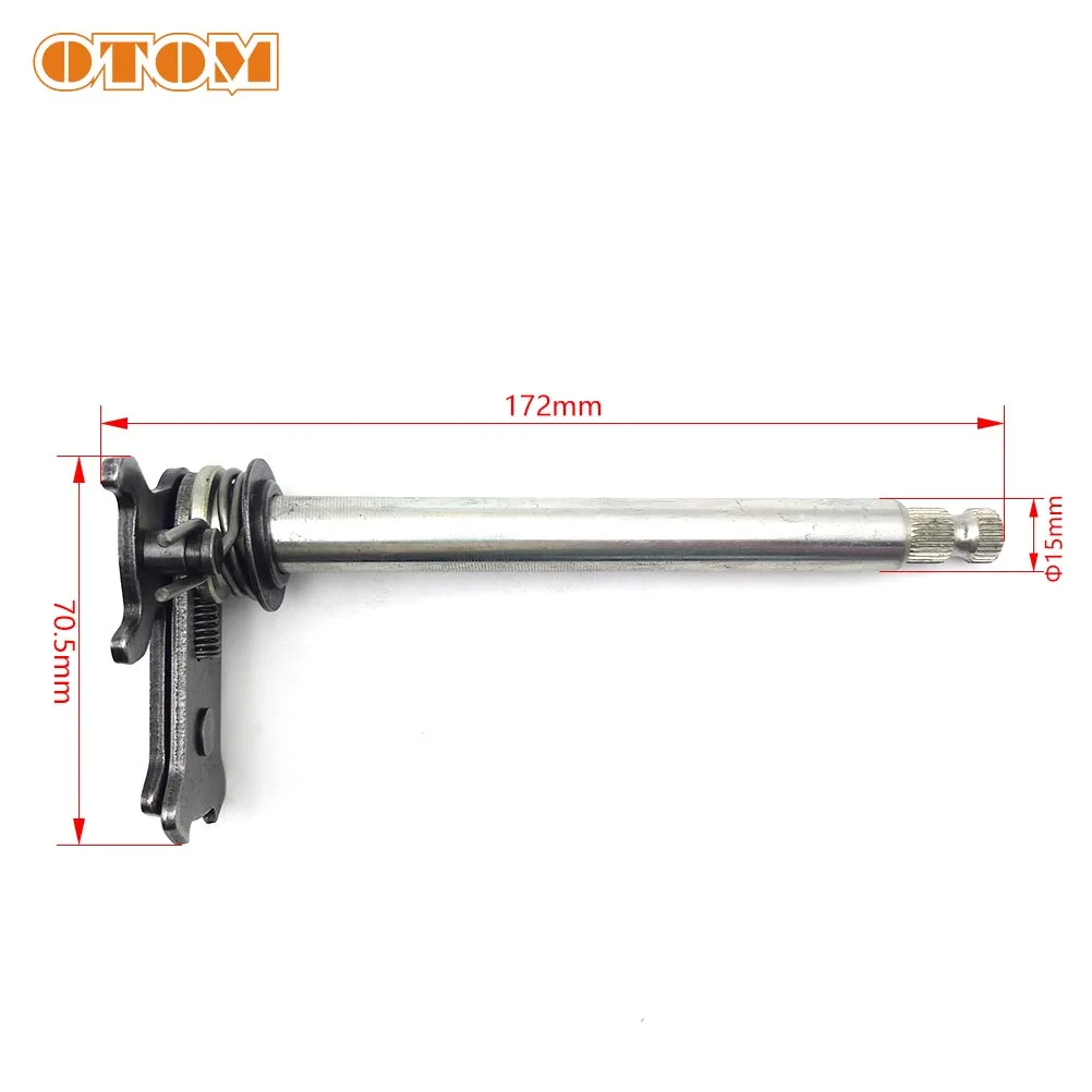 OTOM Motorcycle Shift Shaft Engine Gear Lever For ZONGSHEN NC 250/250S NC300S NC450 Standard Cylinder Head Xmoto Kayo T4 T6 Bike