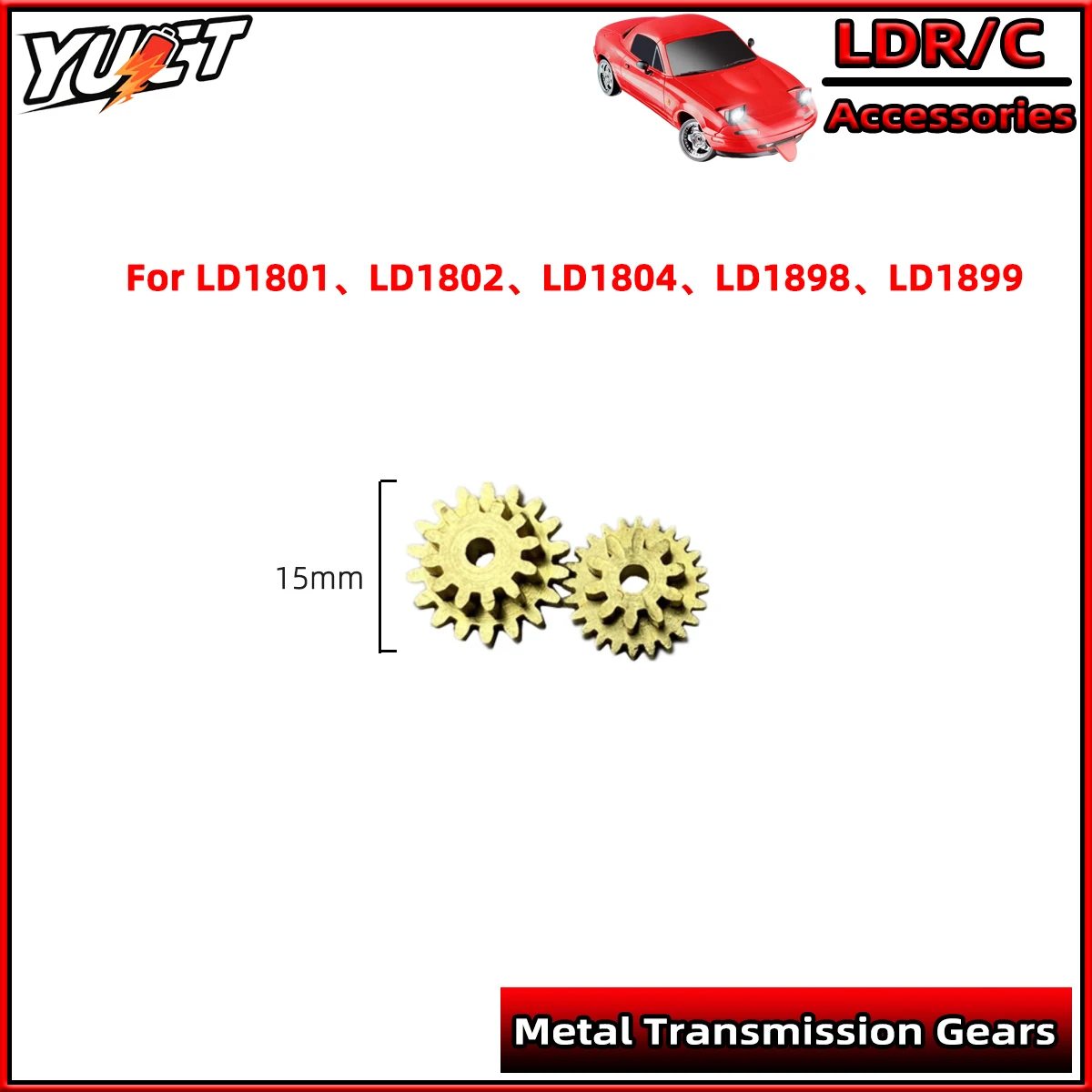 1/18 LDRC قطع غيار السيارات الأصلية LD1899 GTR ملحقات ترقية المعادن LD1804 قطع غيار الانجراف الإطارات LD 1898 ذراع مؤازر لـ LD1801 LD1802
