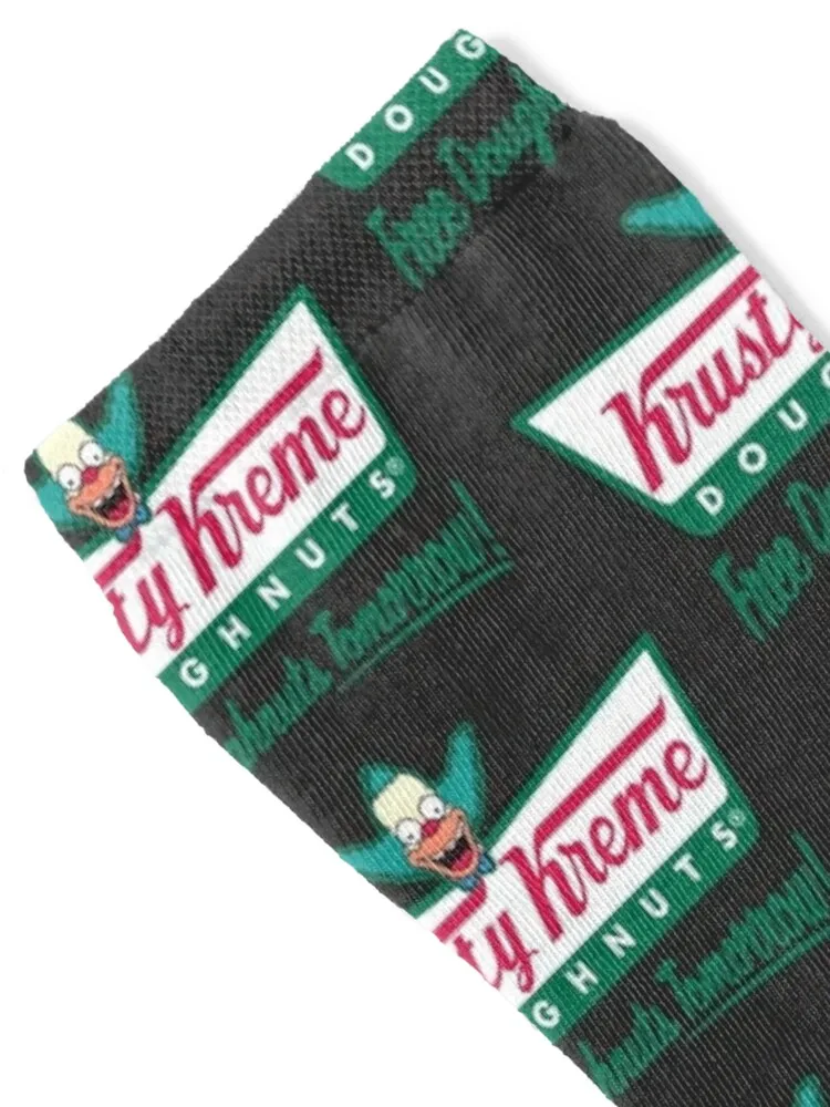 Krusty Kreme Doughnuts Socks Non-slip anime football cute Mens Socks Women's