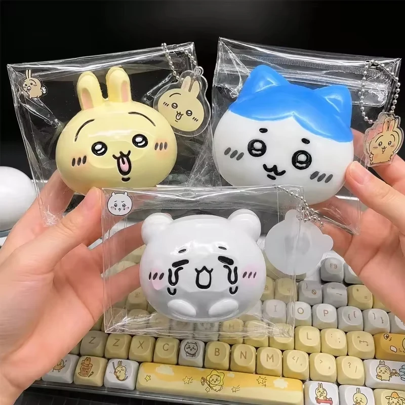 New Kawaii Squishy Hachiware Usagi Soft Squeezing Fun Pinch Toys Stress-Relieving Fidget Relaxing Toys Birthday Gifts