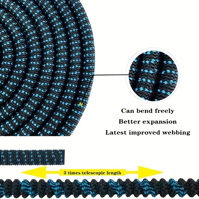 Scalable Garden Hose 25FT-150FT Flexible Water Pipe, 1/2 Joint, Used For Courtyard Watering And Car Washing Water Pipe