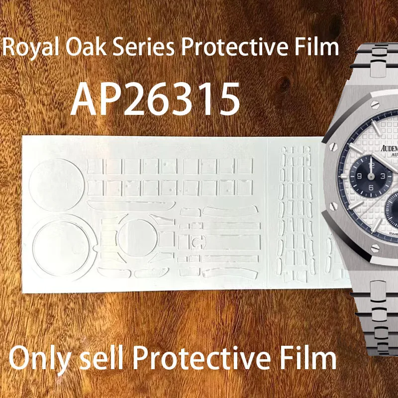 For AP26315 Watch film Dial plate 38mm Outer ring Watch chain Watch buckle film Back cover back membrane