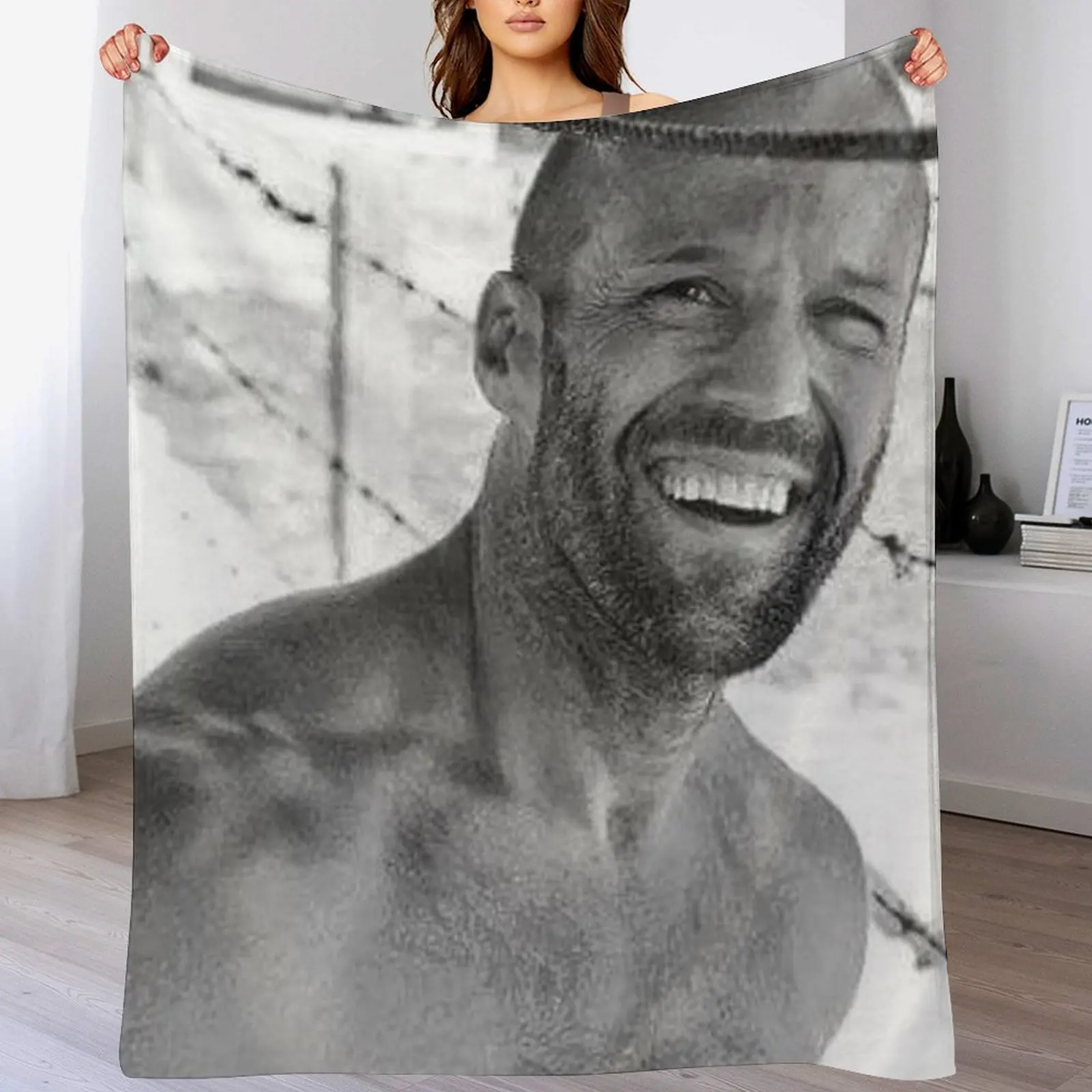 

jason statham Throw Blanket Flannels Weighted For Decorative Sofa Fashion Sofas Blankets