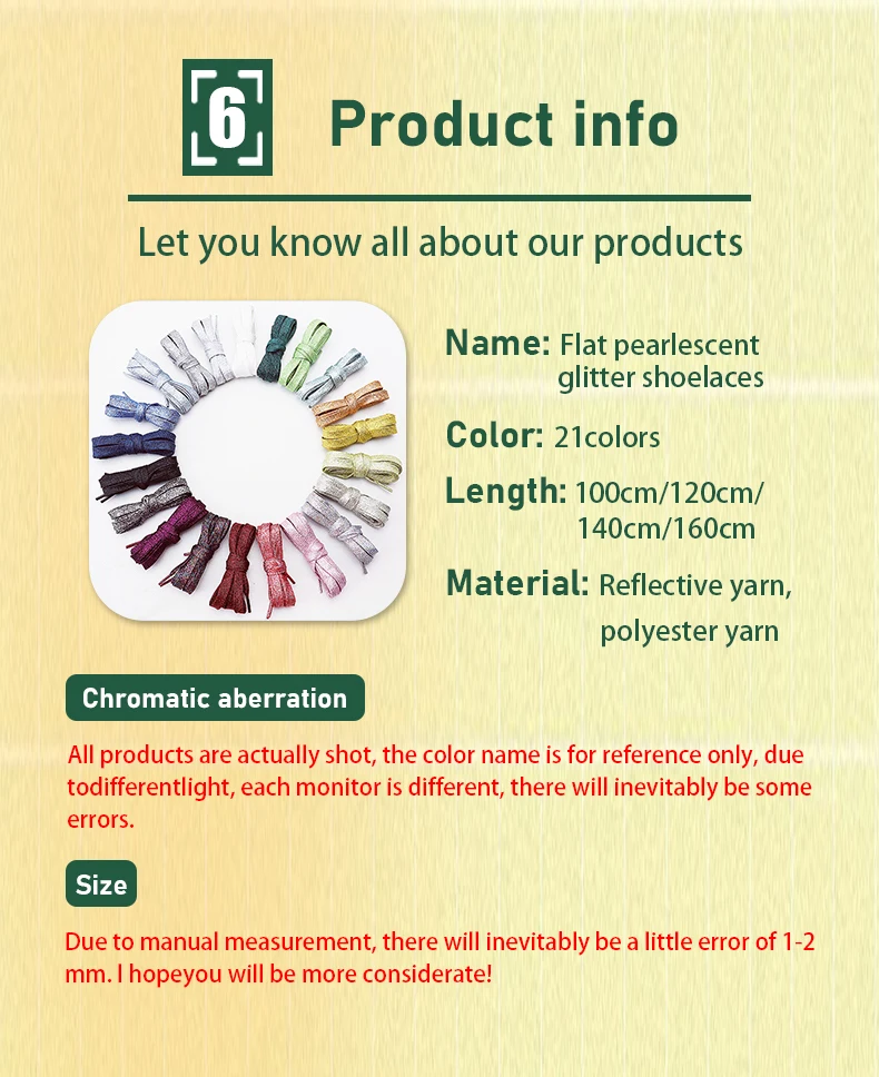 1 Paar neue glitzernde Schnürsenkel, bunt, goldfarben, silberfarben, glänzend, flache Schnürsenkel für sportliche Turnschuhe, Schuhe, Stiefel, 1 cm breite Schnürsenkel – Detail 8