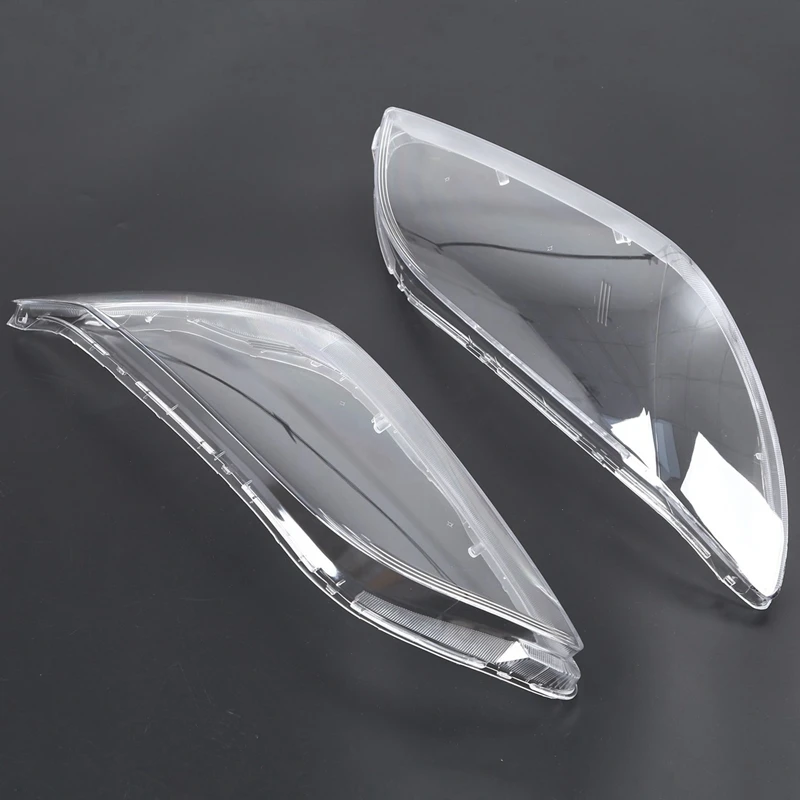 4 Pair Car Left & Right Front Headlight Cover Waterproof Clear Headlight Lens Shell Cover, For Mazda 3 2006-2012